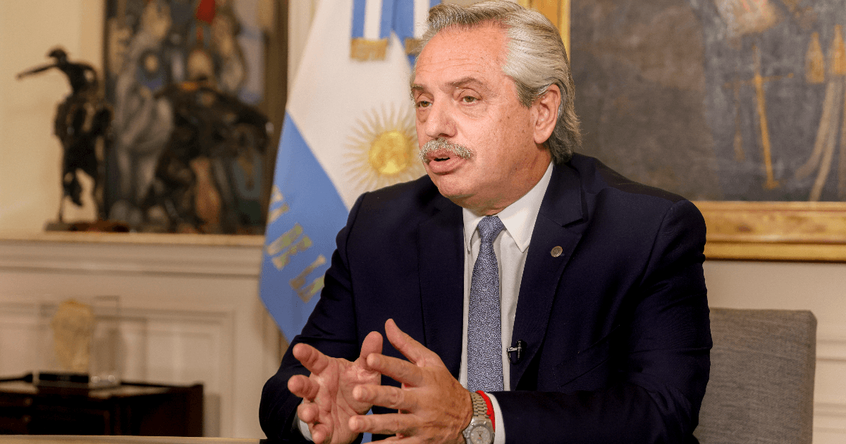 Presidency confirmed that Alberto Fernández's PCR test tested positive