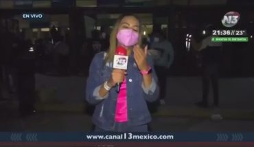 translated from Spanish: Reporter was harassed live stream of the Puebla vs Pumas match (Video)