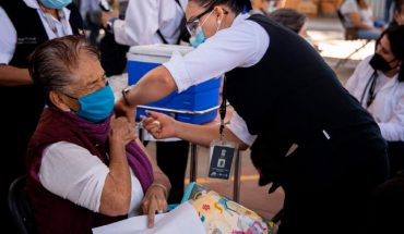 translated from Spanish: Today, last day of vaccination for older adults in modules in Morelia