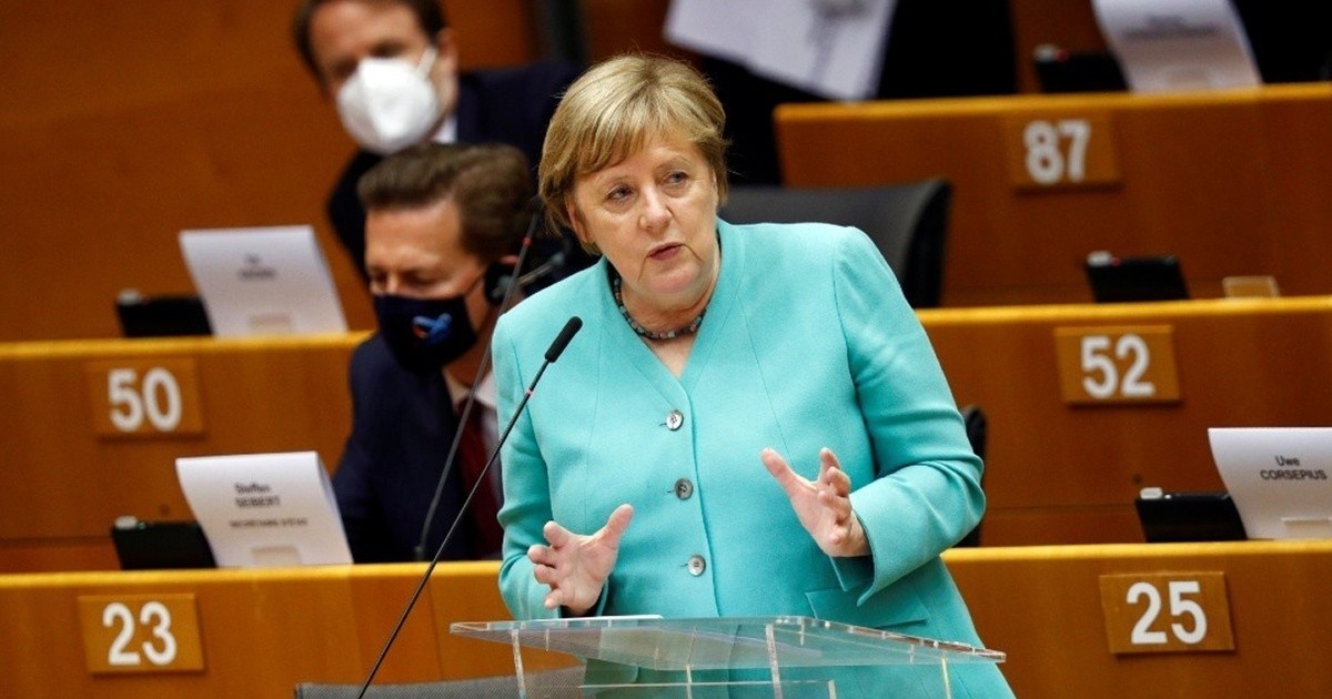 Angela Merkel en contra de la liberación de patentes