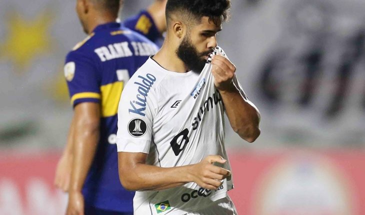 Boca perdió 1 a 0 ante Santos en Brasil y definirá la clasificación de local