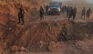 Burlan operativo en Aguililla;Michoacán, con narcobloqueo
