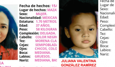Buscan a madre e hija desaparecidas en Mazatlán