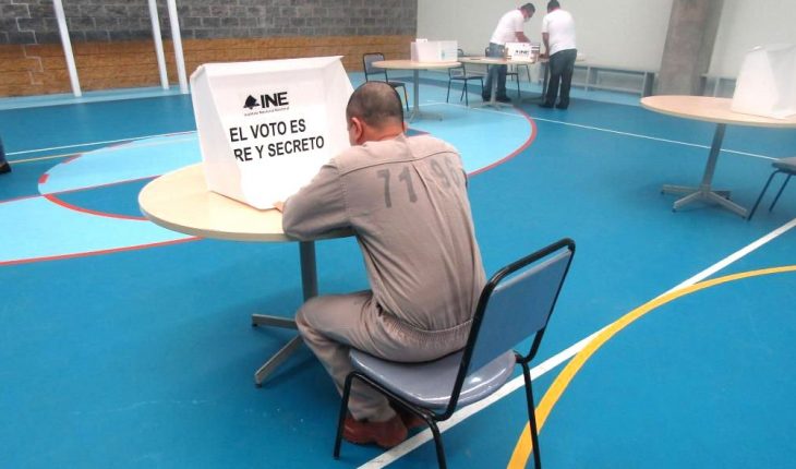 CNDH supervisa prueba piloto de voto para personas en prisión