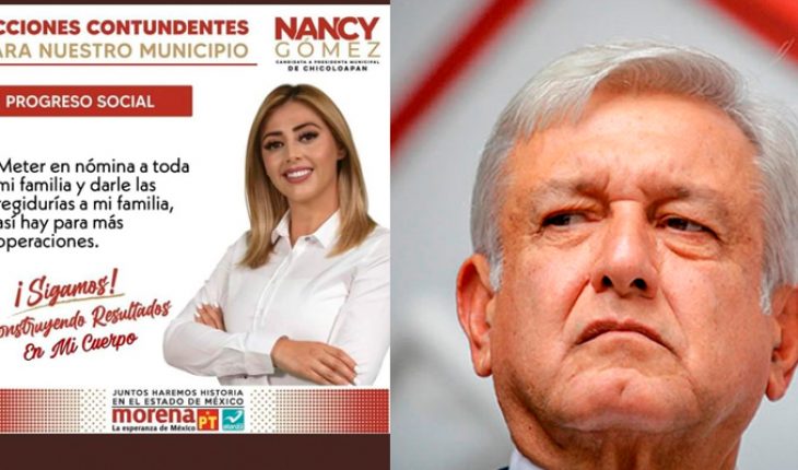 Candidata de Morena llama corrupto a AMLO, pero llama la atención por múltiples observaciones (video)