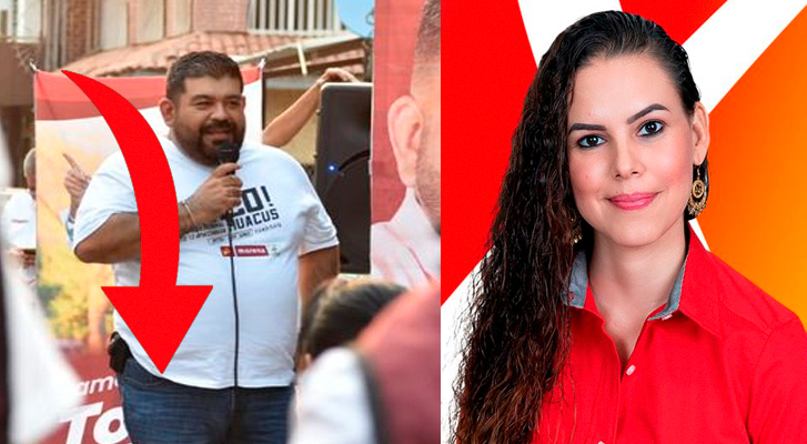 Candidato de la alianza Morena-PT a la baja en distrito 12 federal de Apatzingán