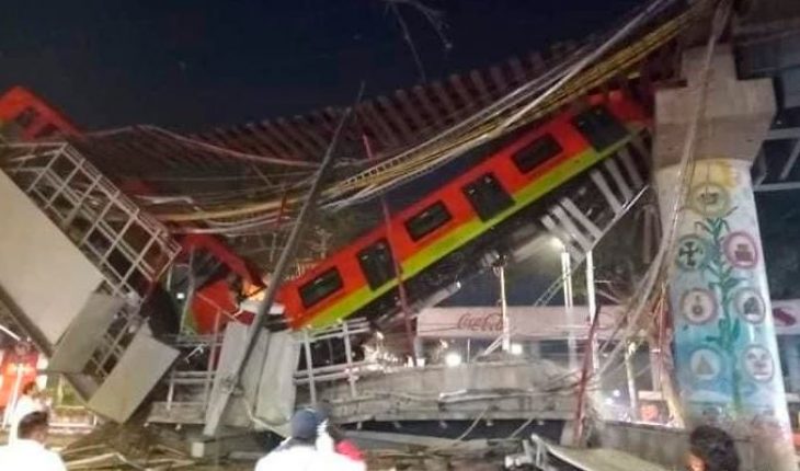 Derrumbe de la línea 12 del metro en la CDMX deja al menos 23 muertos y más de 65 heridos