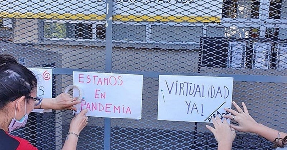 Gremios docentes confirman un paro para este lunes en la Ciudad