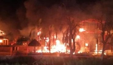 Grupo armado siembran terror en Caborca; queman propiedades