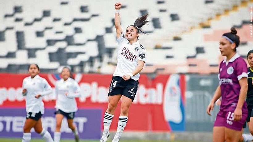 La Reina del TikTok brilló en la goleada de Colo Colo en el reinicio del fútbol femenino nacional
