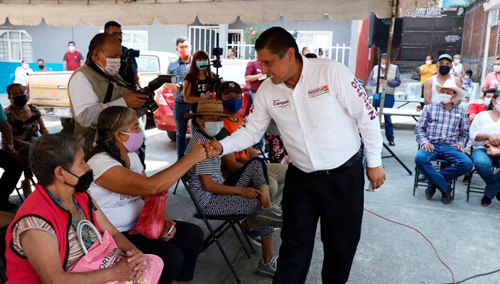 "Lo que queremos es que haya un cambio en Uruapan” indicó Ignacio Campos