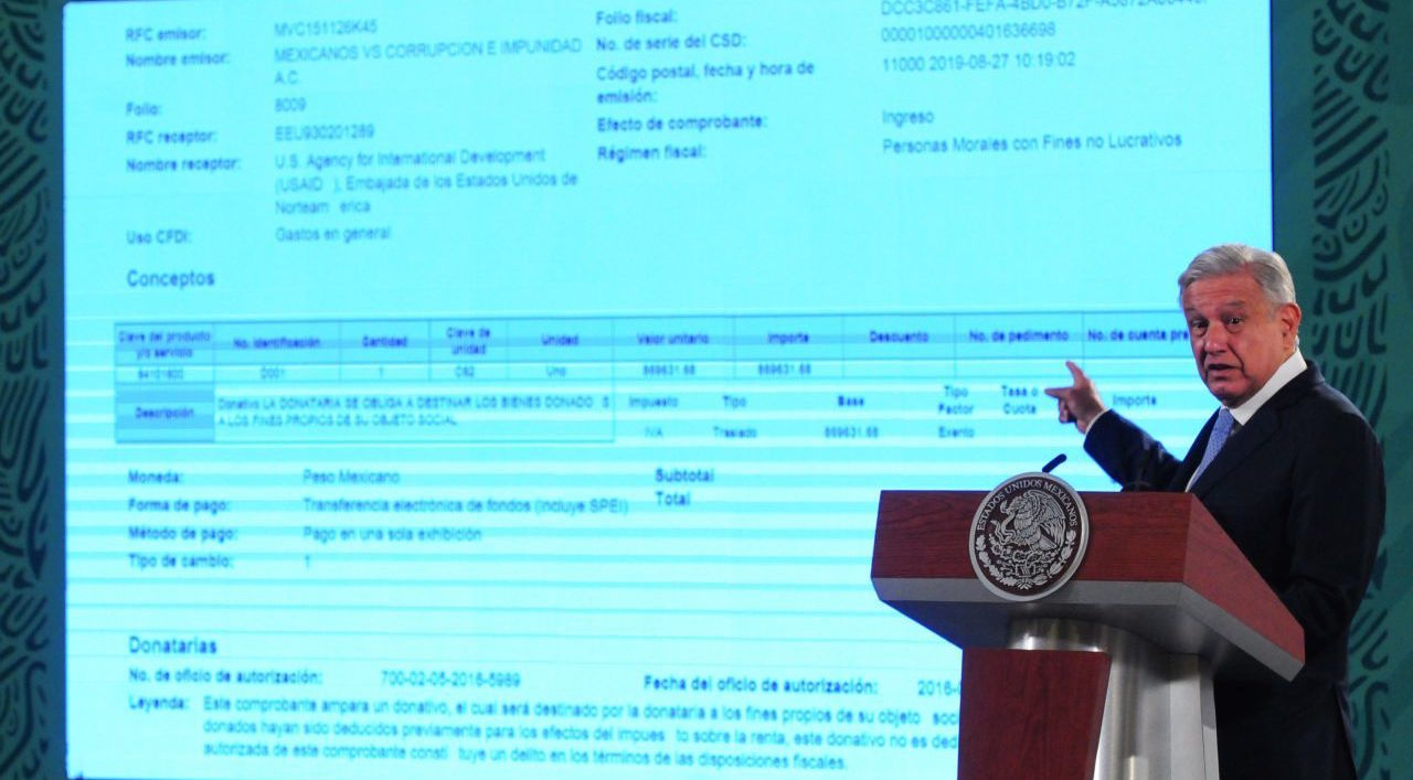 MCCI denuncia intimidación de AMLO por mostrar datos fiscales