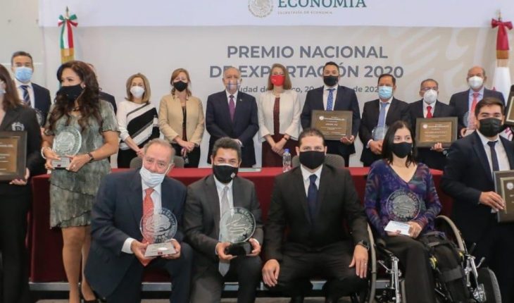 Nombran a los ganadores del Premio Nacional de Exportación 2020
