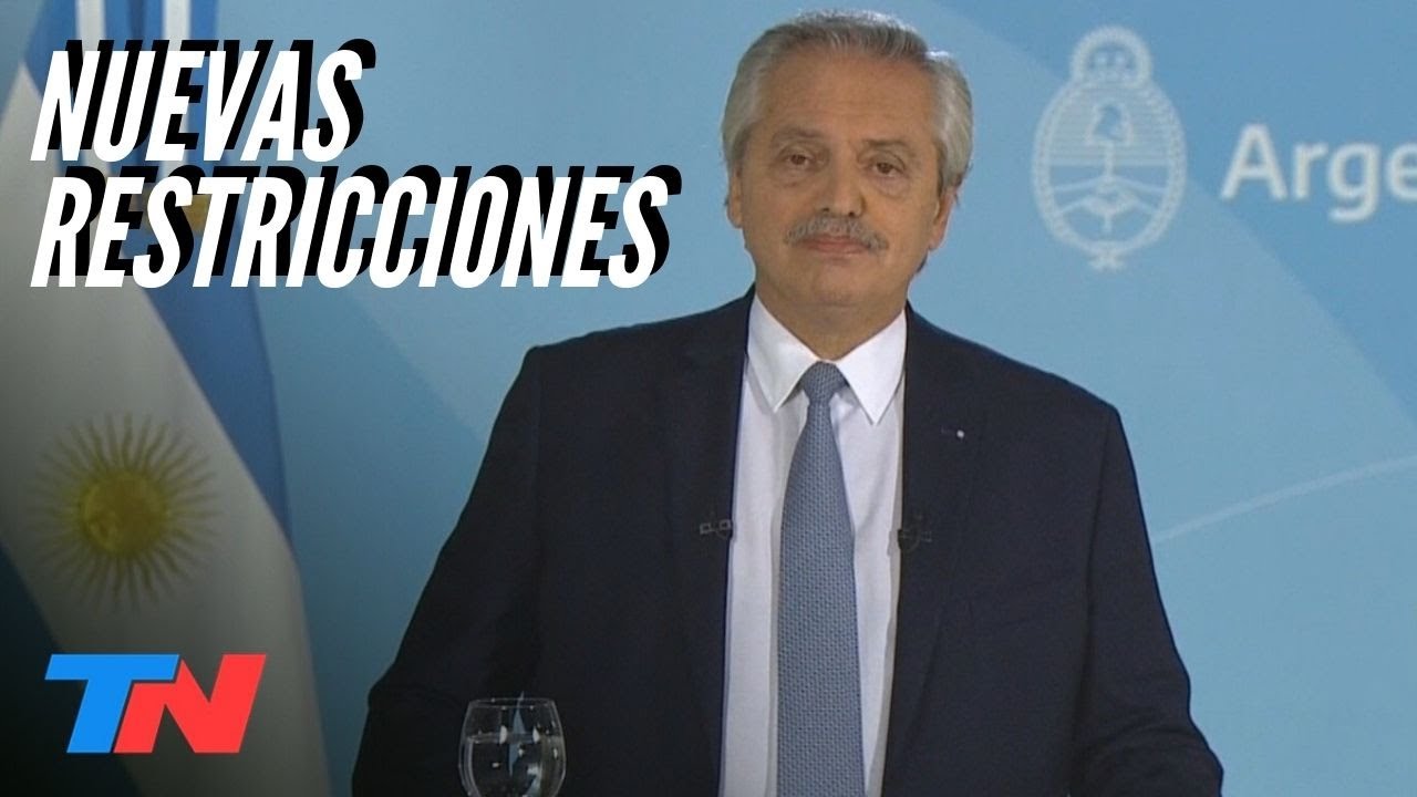 Alberto Fernández anunció un confinamiento por 9 días: "Estamos en el peor momento de la pandemia”