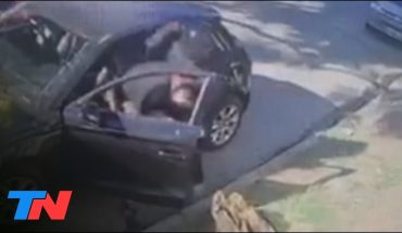 Video: Asalto violento: se llevaron su auto y le robaron hasta la torta de cumpleaños de su hija