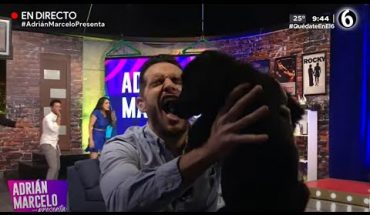Video: “Pan y Vino” le hace pipí a Adrián en la cara | Adrián Marcelo Presenta