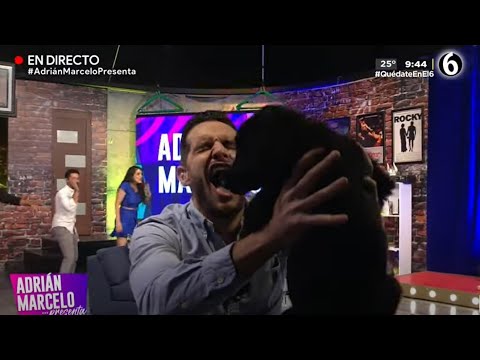 “Pan y Vino” le hace pipí a Adrián en la cara | Adrián Marcelo Presenta