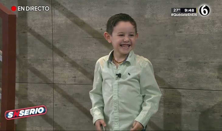 Video: Piero, hijo de Sandra Padilla, demuestra el amor por su hermano | SNSerio