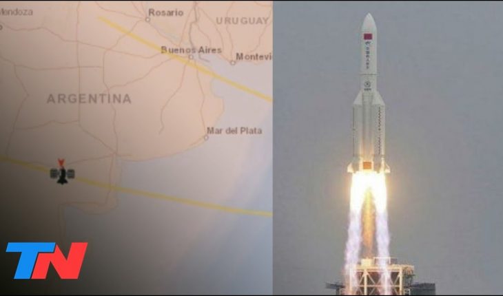 Video: Un cohete chino fuera de control se aproxima a la Tierra: nadie sabe dónde impactará: los expertos