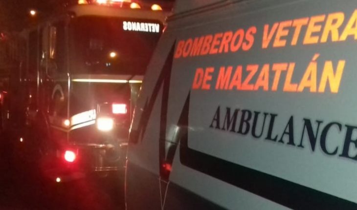 translated from Spanish: Accident at party in Mazatlan, Sinaloa Civil Protection