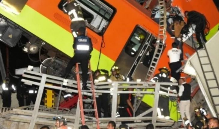 translated from Spanish: Avoided Metro driver cars being dragged into Line 12 collapse: union