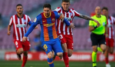 translated from Spanish: Barcelona failed in another major match and tied for Atletico Madrid