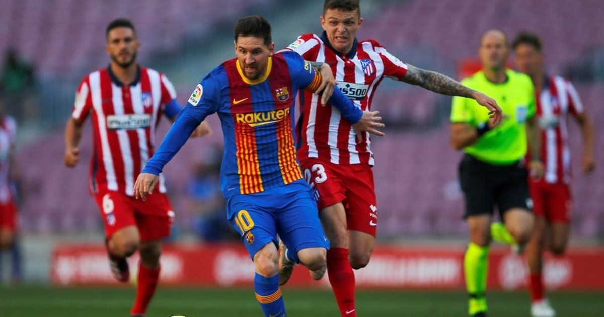 Barcelona failed in another major match and tied for Atletico Madrid