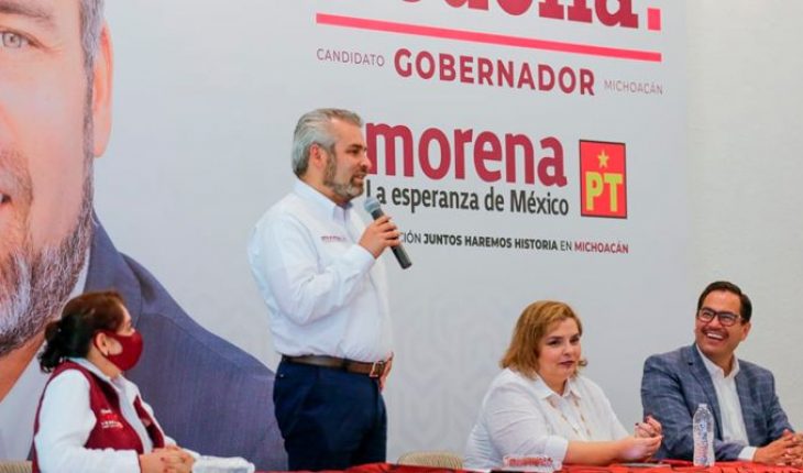 translated from Spanish: Call Bedolla to social reconciliation to build a culture of peace in Michoacán