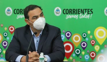 translated from Spanish: Corrientes continues with its classes virtually and extends its sanitary measures
