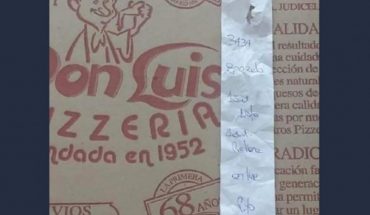 translated from Spanish: He denounced a pizzeria for homophobia but had misread the ticket