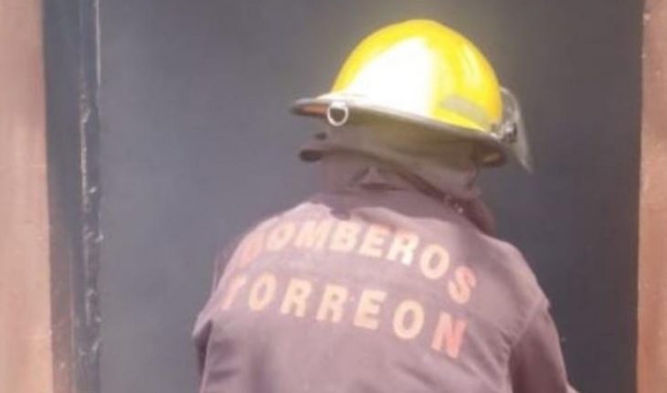 translated from Spanish: He dies trying to rescue his father from fire in Torreón