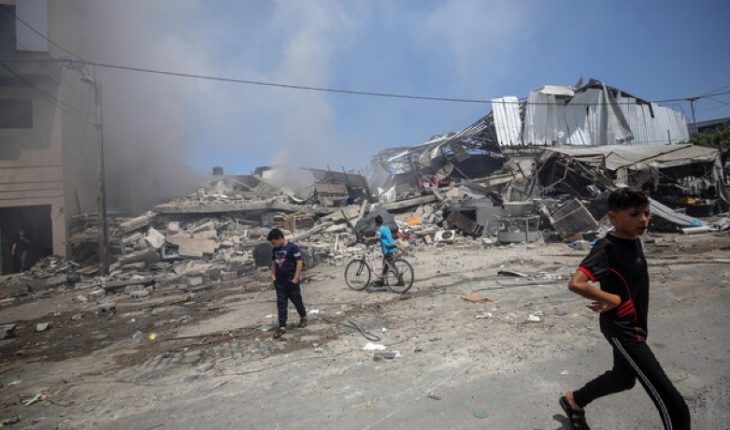 translated from Spanish: Israel and Hamas commit to a truce after eleven days of hostilities