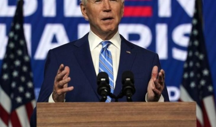translated from Spanish: Joe Biden signs anti-violence law to Asians in US