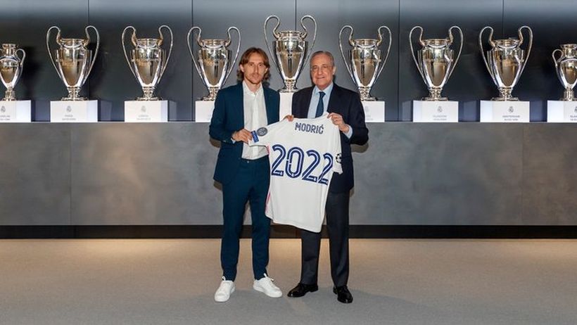 Luka Modric renewed with Real Madrid until 2022
