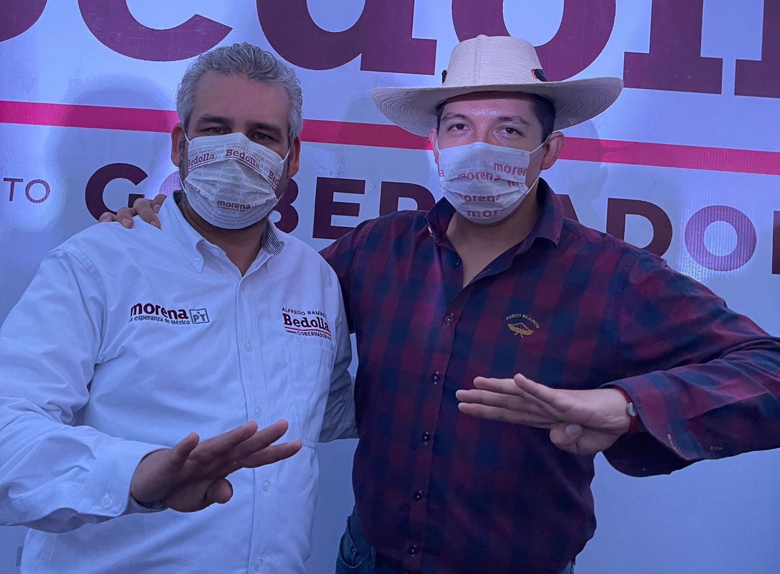 With Alfredo Bedolla's participation in the debate, morena's strength in Michoacán was noticed