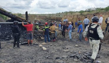 Accidente en mina deja 7 trabajadores atrapados en Múzquiz, Coahuila