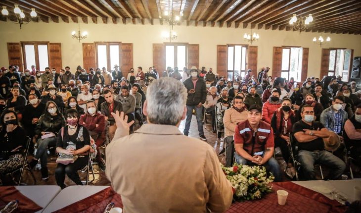 Bedolla convoca a participación ciudadana para reconstruir Michoacán