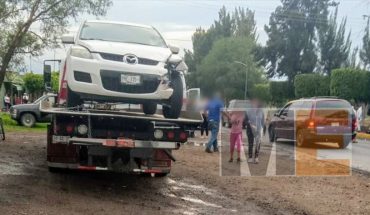 Choque entre camioneta y moto deja un muerto en Copándaro de Galeana