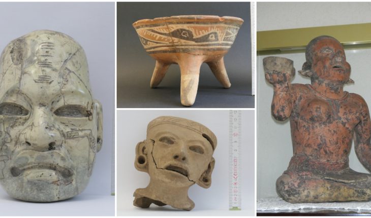 Ciudadanos alemanes devuelven 34 piezas arqueológicas a México