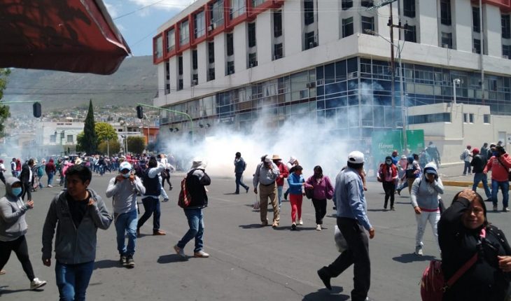 Enfrentamiento entre policías y campesinos en Hidalgo deja 4 heridos