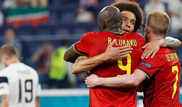 Eurocopa: Bélgica derrotó a Finlandia clasificando con tabla perfecta y Dinamarca se quedó con el segundo cupo tras golear a Rusia en el Grupo B