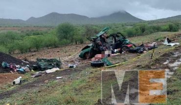 Fatal accidente en La Huacana deja 2 muertos y 4 heridos