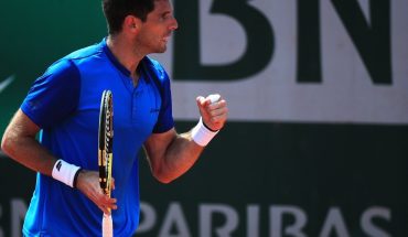 Federico Delbonis se metió por primera vez en octavos de final de Roland Garros