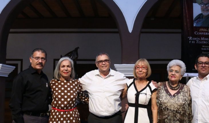 Homenajean al dramaturgo Ramón Mimiaga y lo llaman uno de los artistas más completos de Sinaloa