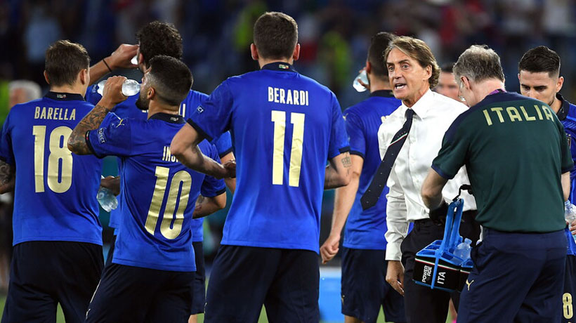 Italia aplastó a Suiza y se metió en octavos de la Eurocopa