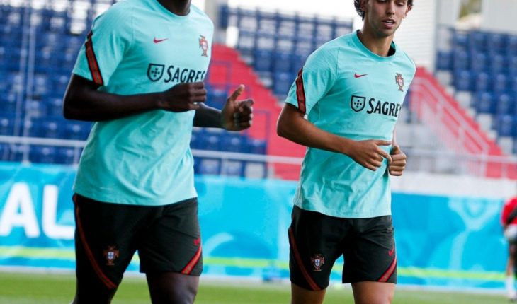 Joao Félix ya entrena con Portugal
