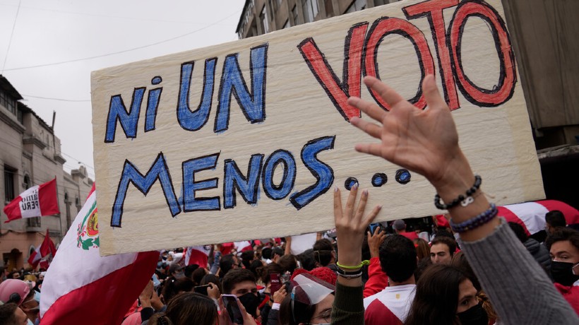 La OEA felicita a Perú por usar mecanismos "que abonan a la transparencia" de elecciones presidenciales
