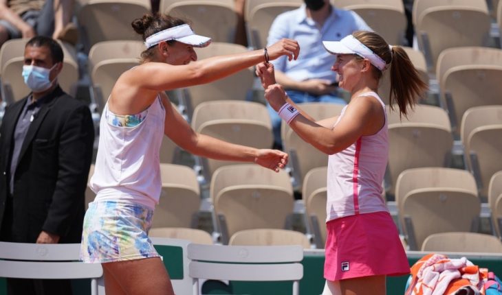 Nadia Podoroska se metió en semis de dobles de Roland Garros