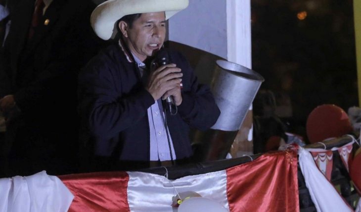 Pedro castillo niega fraude en las elecciones 2021 de Perú