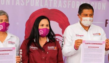 Presentan Ignacio Campos y otros candidatos la Agenda Purpura